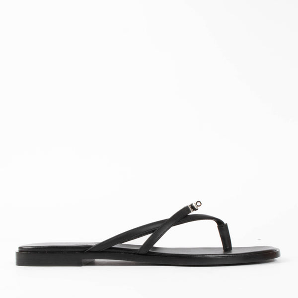 Hermès Black Miss Sandals Size 39 – Labellov