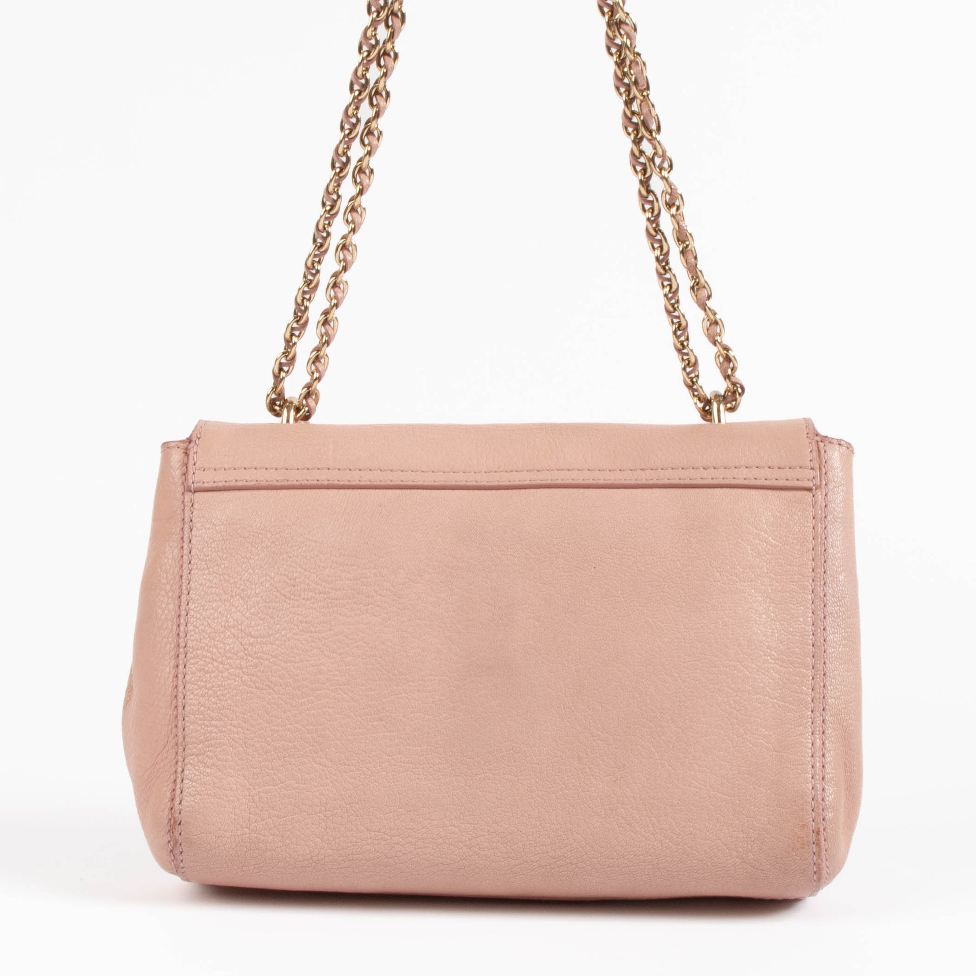 Mulberry Blush Goatskin Lilly Bag