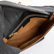 Shop the authentic Delvaux Vintage Black Leather Frimaire Crossbody Bag second hand on Labellov.com