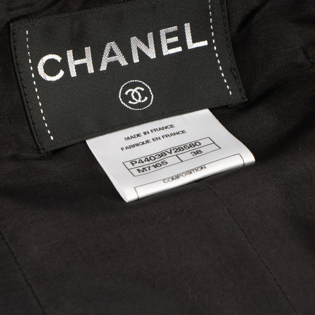 Shop this authentic Chanel 12A Paris-Bombay Black Tweed Jacket pre-loved on Labellov.com