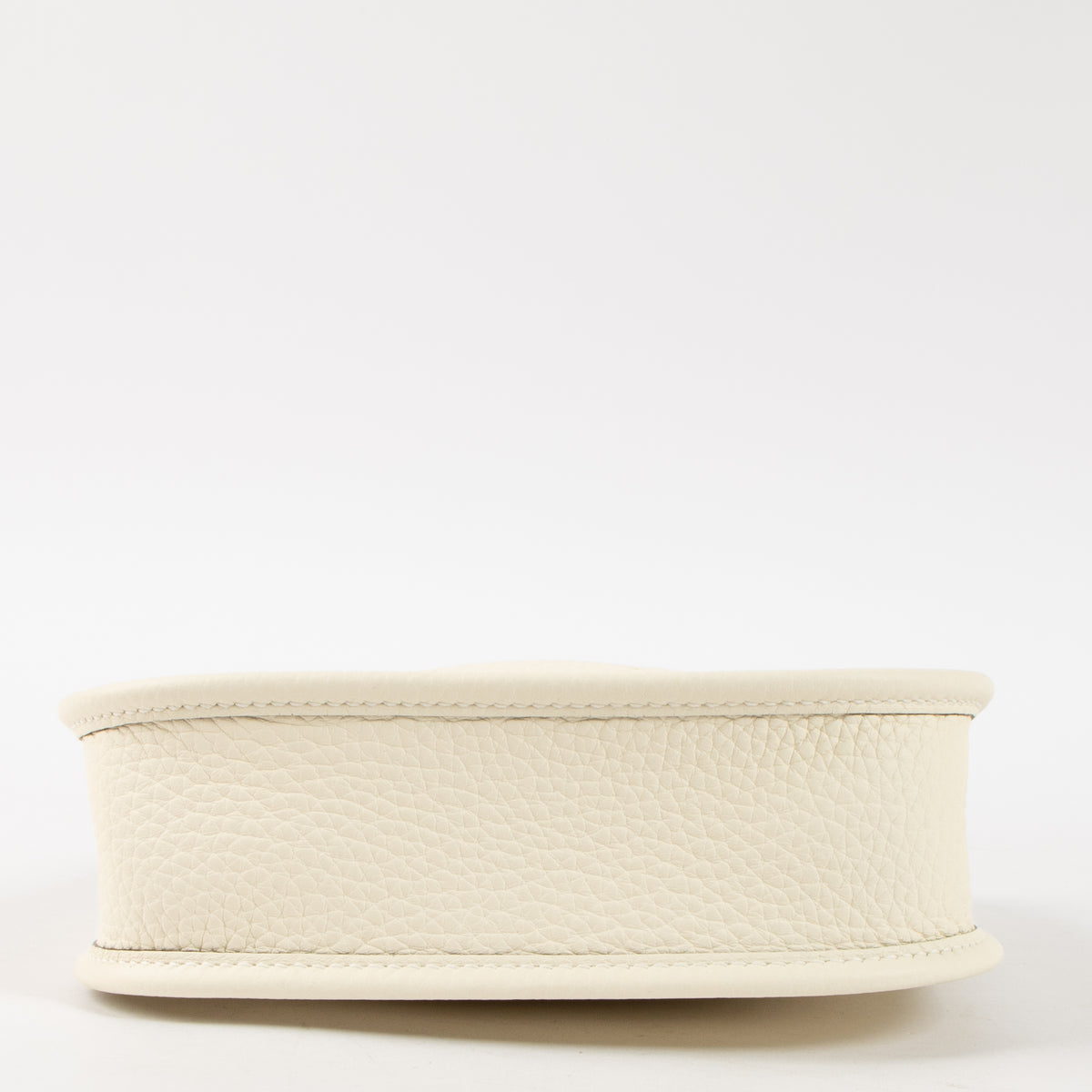 Shop this authentic luxury Hermès Evelyne 16 Cream Clemence PHW Pre-Loved on Labellov.com