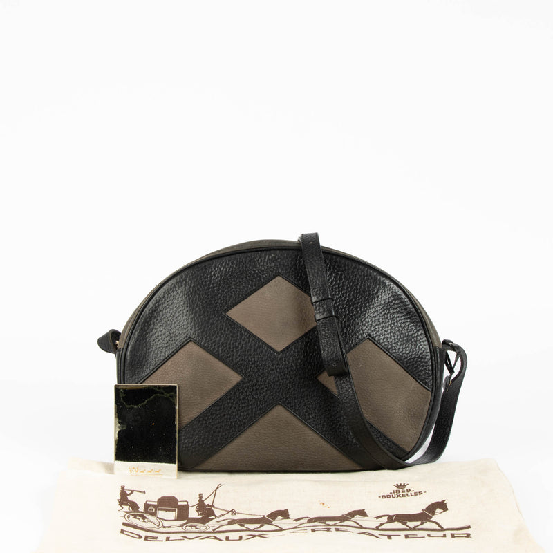 Shop the authentic Delvaux Grey Crossbody Bag second hand on Labellov.com