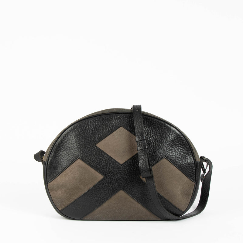 Shop the authentic Delvaux Grey Crossbody Bag second hand on Labellov.com