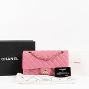 Shop the authentic Chanel Pink Caviar Medium Classic Flap Bag on Labellov.com !