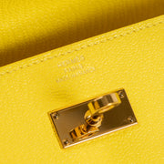 Shop the authentic Hermès Kelly To Go Jaune de Naples Chèvre Mysore on Labellov.com !