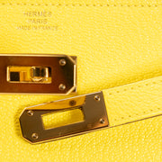 Shop the authentic Hermès Kelly To Go Jaune de Naples Chèvre Mysore on Labellov.com !