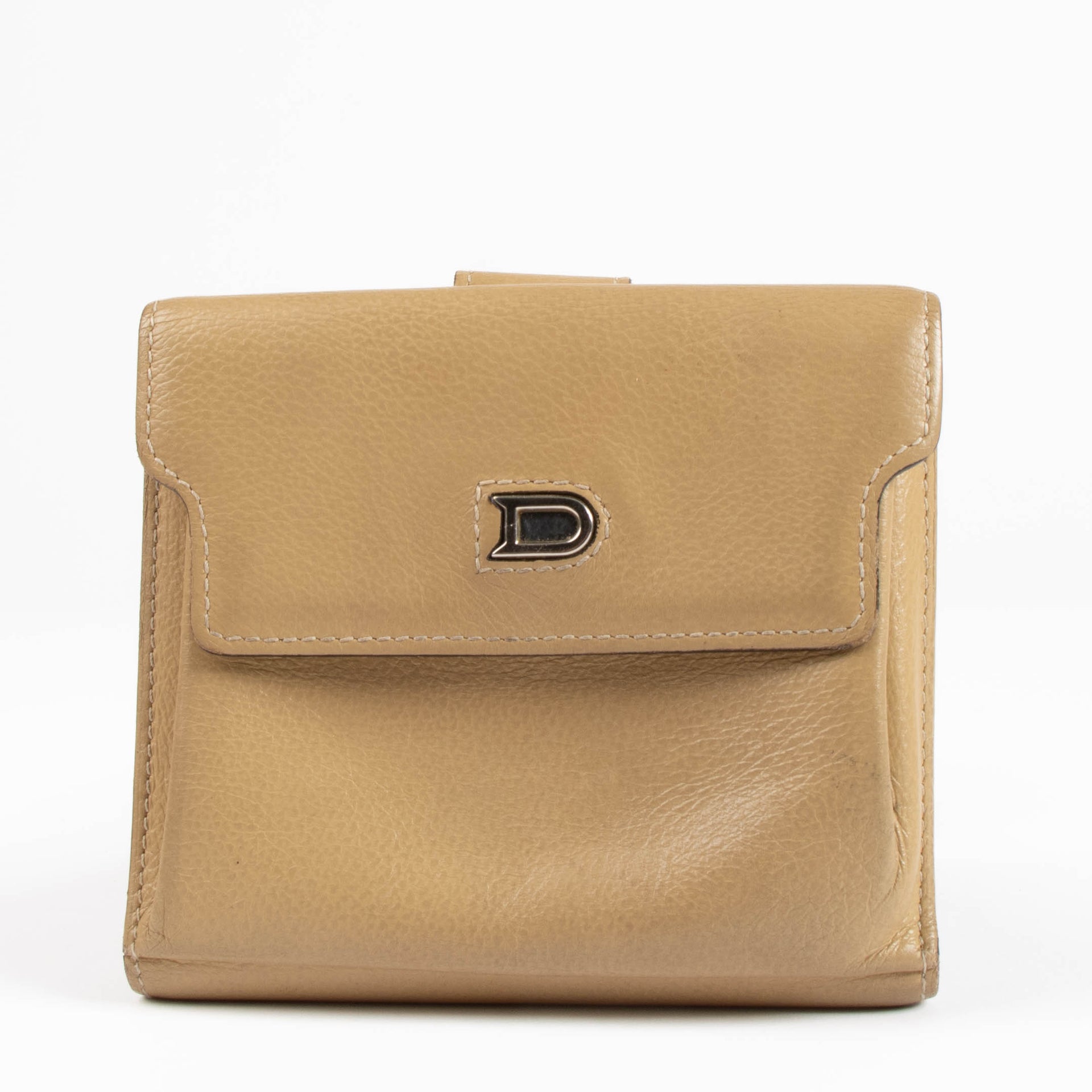 Delvaux Beige Diabolo Wallet