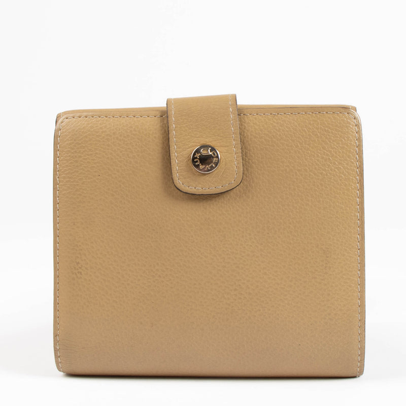 Delvaux Beige Diabolo Wallet