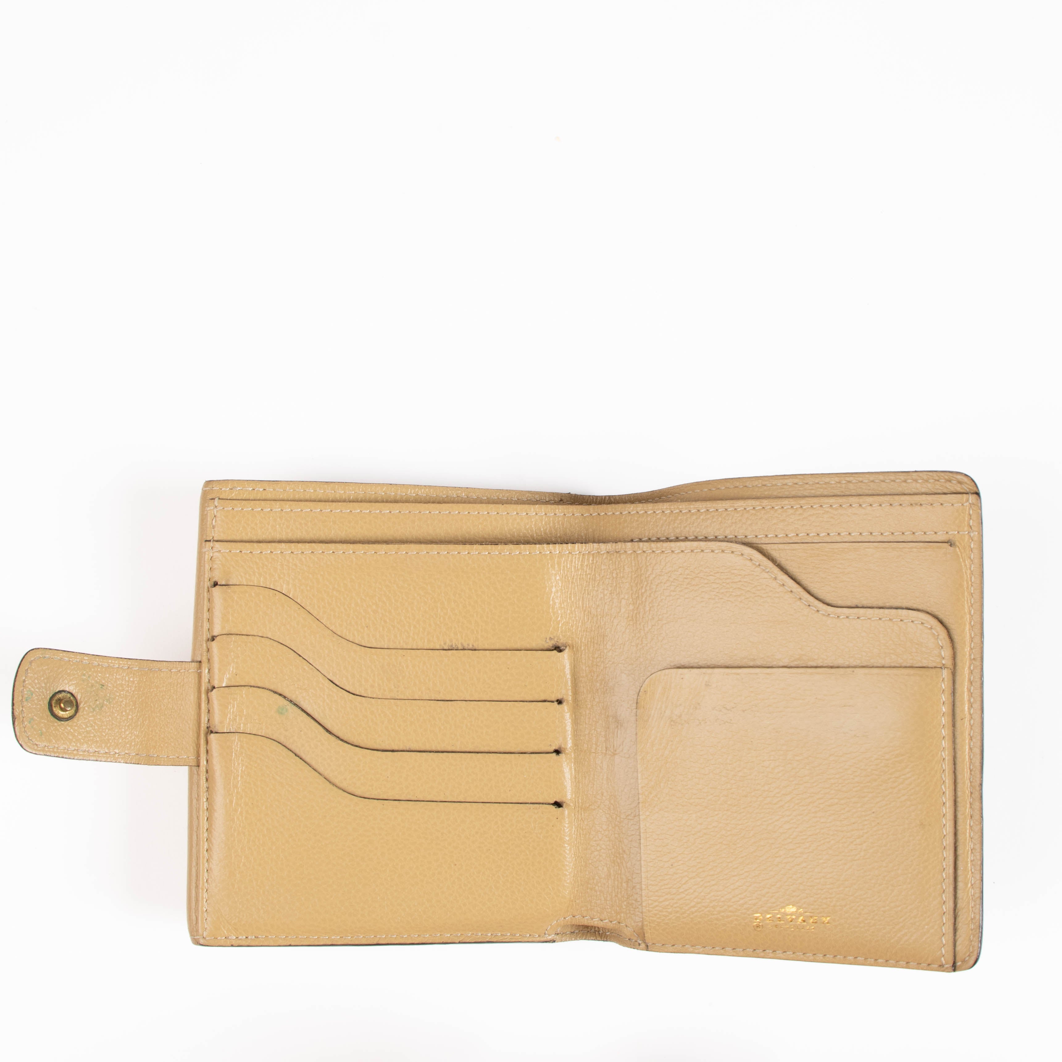 DELVAUX コンパクト ウォレット ベージュ Delvaux Beige Diabolo Wallet – Labellov
