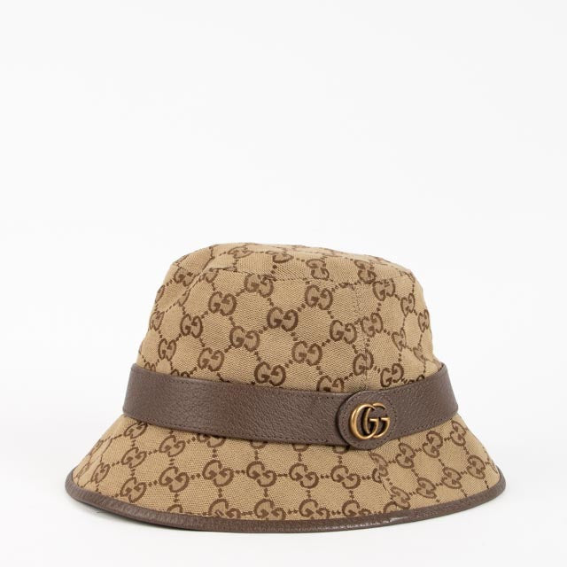 Gucci GG Canvas Bucket Hat - Size M