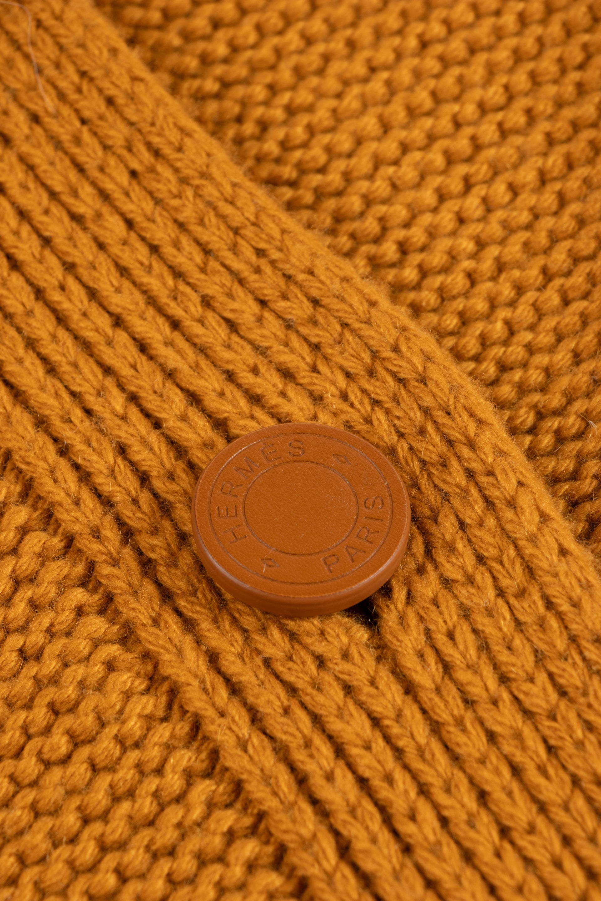 Hermes Cashmere Knitted Cardigan - Size FR38