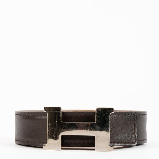 Hermes Mini Constance 24mm Reversible Belt - Size 80
