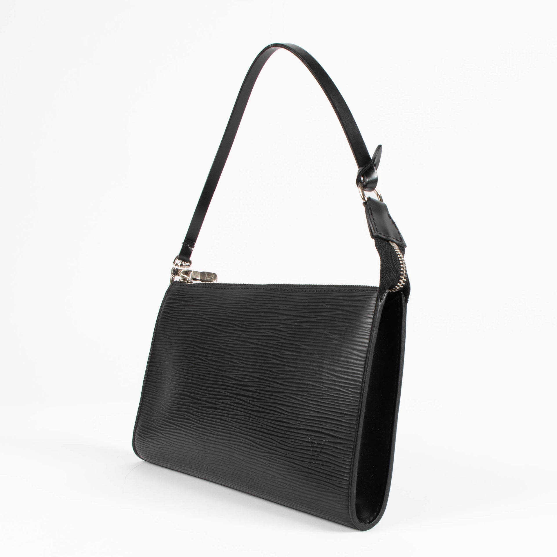 Louis Vuitton Black Epi Pochette Accessoire Bag