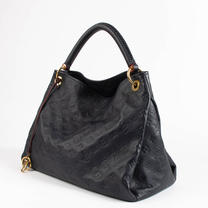 Louis Vuitton Bleu Infini Monogram Empreinte Artsy MM Shoulder Bag
