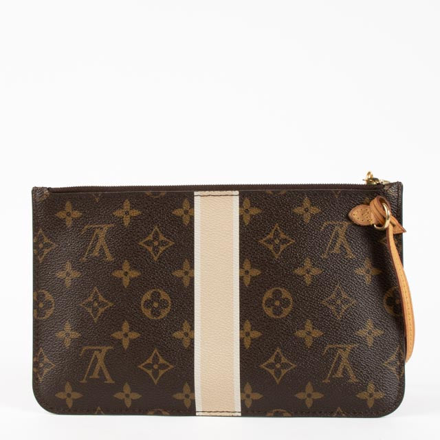 Louis Vuitton Monogram Canvas Neverfull Clutch