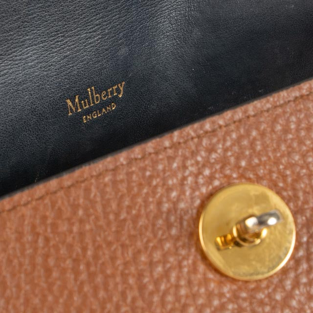 Mulberry Oak Classic Small Grain Darley Cosmetic Pouch