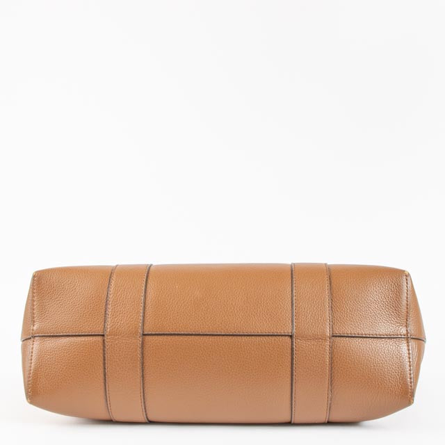 Mulberry Oak/Oxford Blue Small Classic Grain Bayswater Tote Bag
