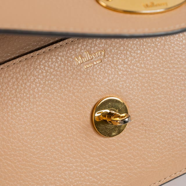 Mulberry Rosewater Classic Small Grain Small Darley Bag