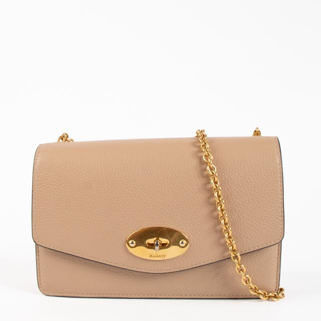 Mulberry Rosewater Classic Small Grain Small Darley Bag