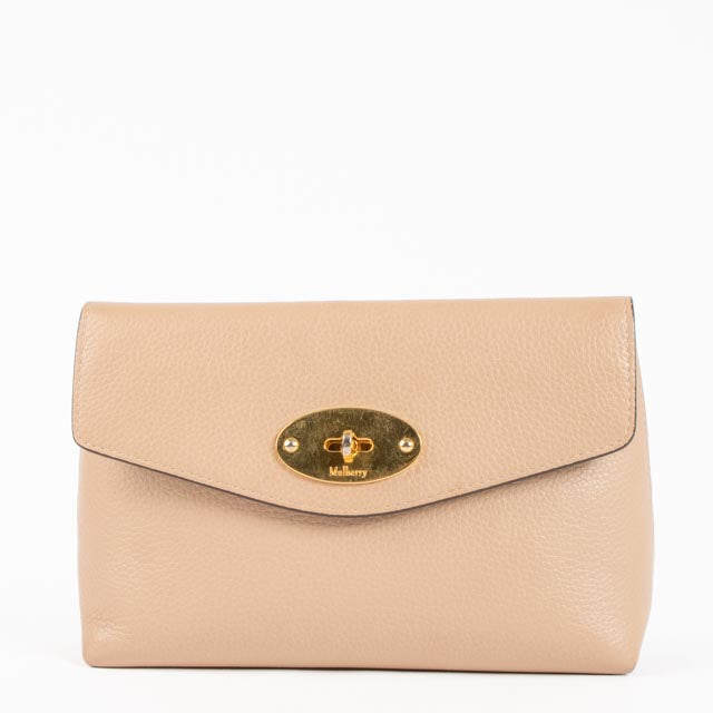 Mulberry Rosewater Classic Small Grain Darley Cosmetic Pouch