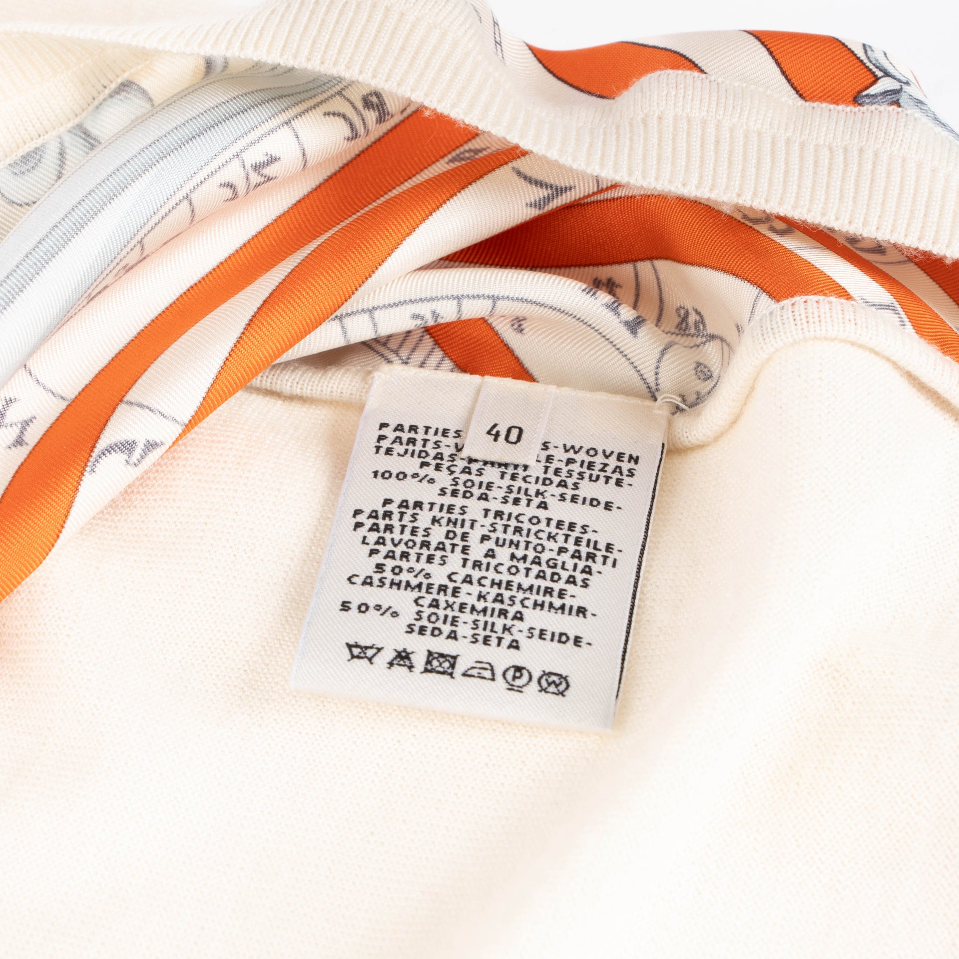 Pull Twillaine Hermès - Taille 40