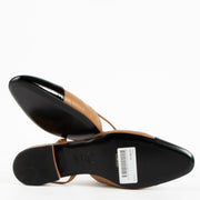 Shop the authentic Chanel Brown/Black Crocodile Embossed Flat on Labellov.com !