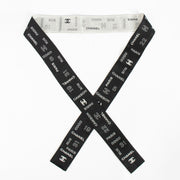 Shop the authentic Chanel Black/White Bandeau Scarf on Labellov.com !