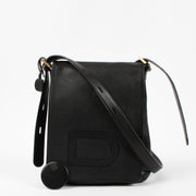 Shop the authentic Delvaux Black Louise Baudrier Crossbody Bag second hand on Labellov.com!