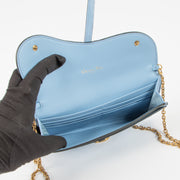 Shop the authentic Christian Dior Blue Saddle Pouch second hand on Labellov.com!