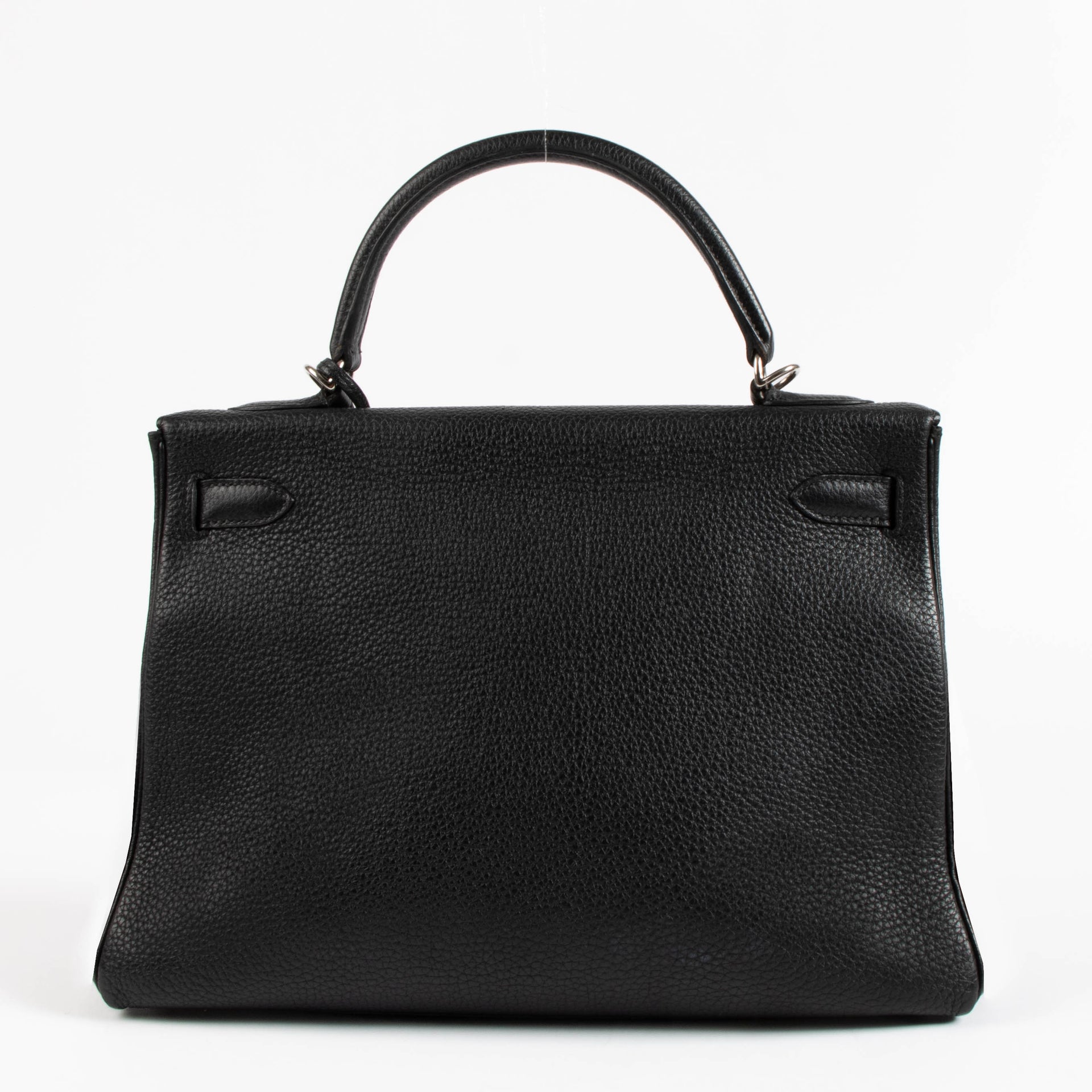 Hermès Kelly 32 Black Togo PHW
