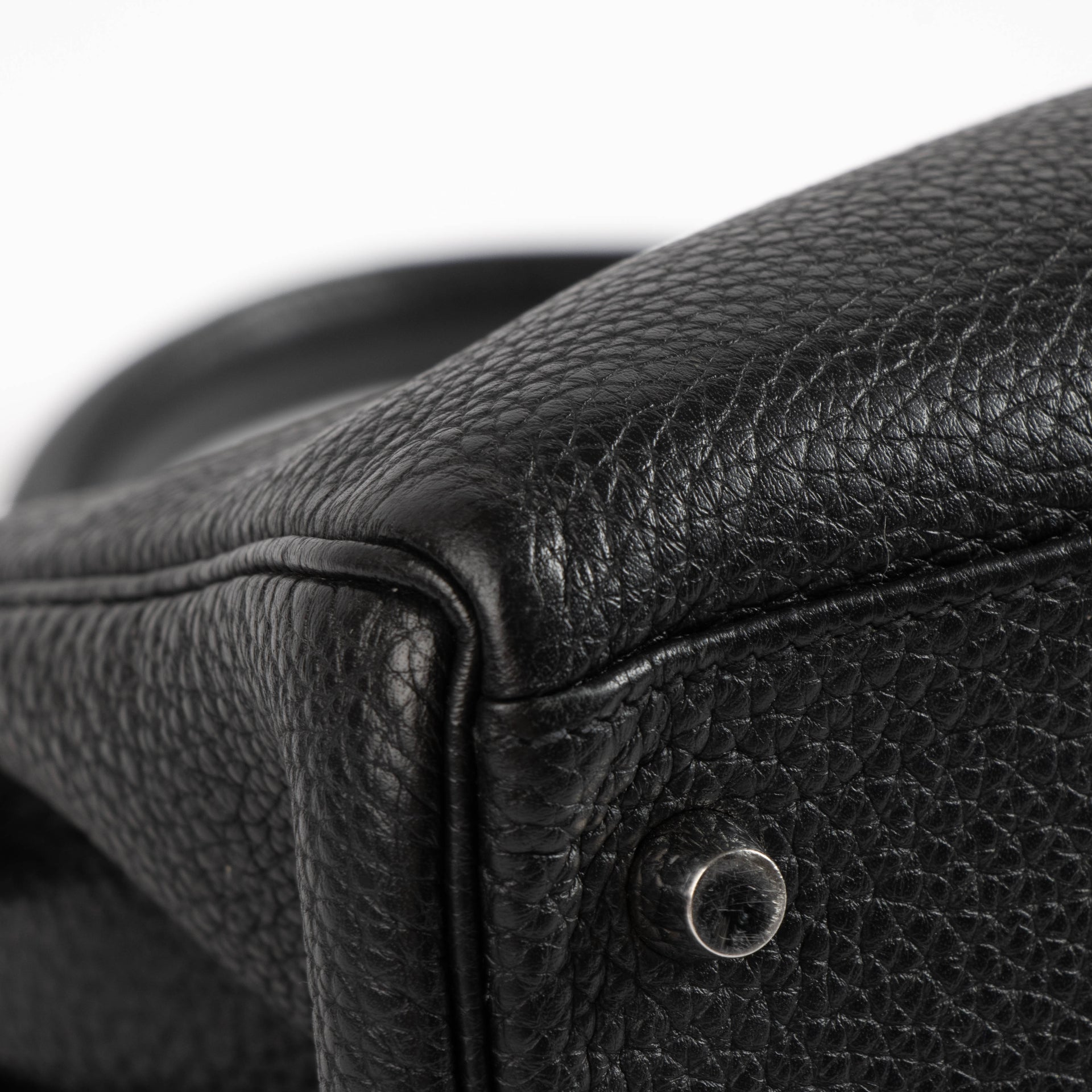 Hermès Kelly 32 Black Togo PHW