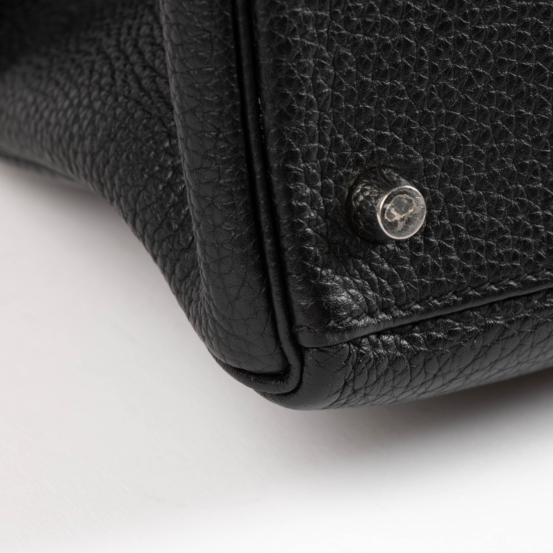 Hermès Kelly 32 Black Togo PHW