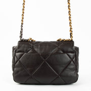 Shop this 100% authentic Chanel Brown Small Chanel 19 Handbag at Labellov.com