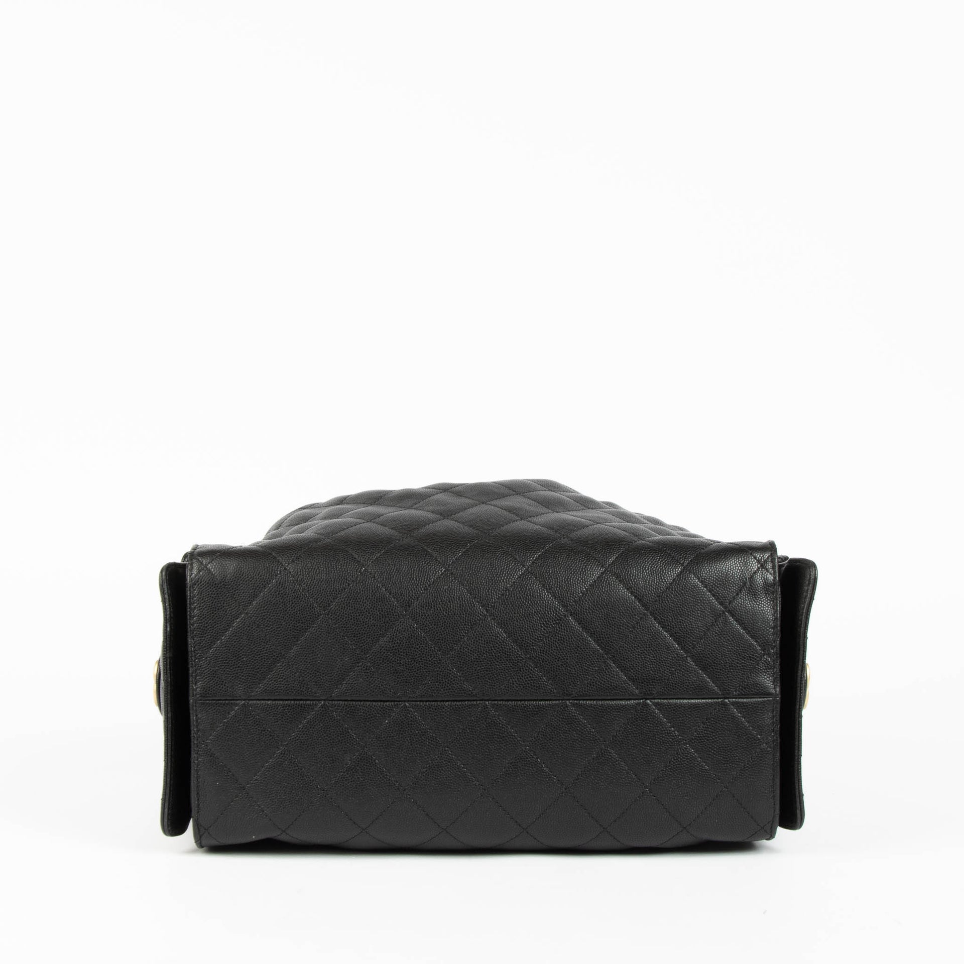 Chanel Black Caviar Chanel 25 Medium Bag