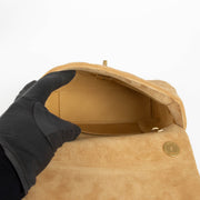 Shop this 100% authentic Chanel Beige Suede Mini Flap Bag at Labellov.com