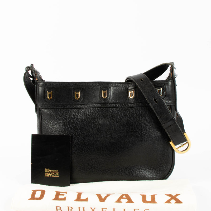 Delvaux Black Vintage Crossbody