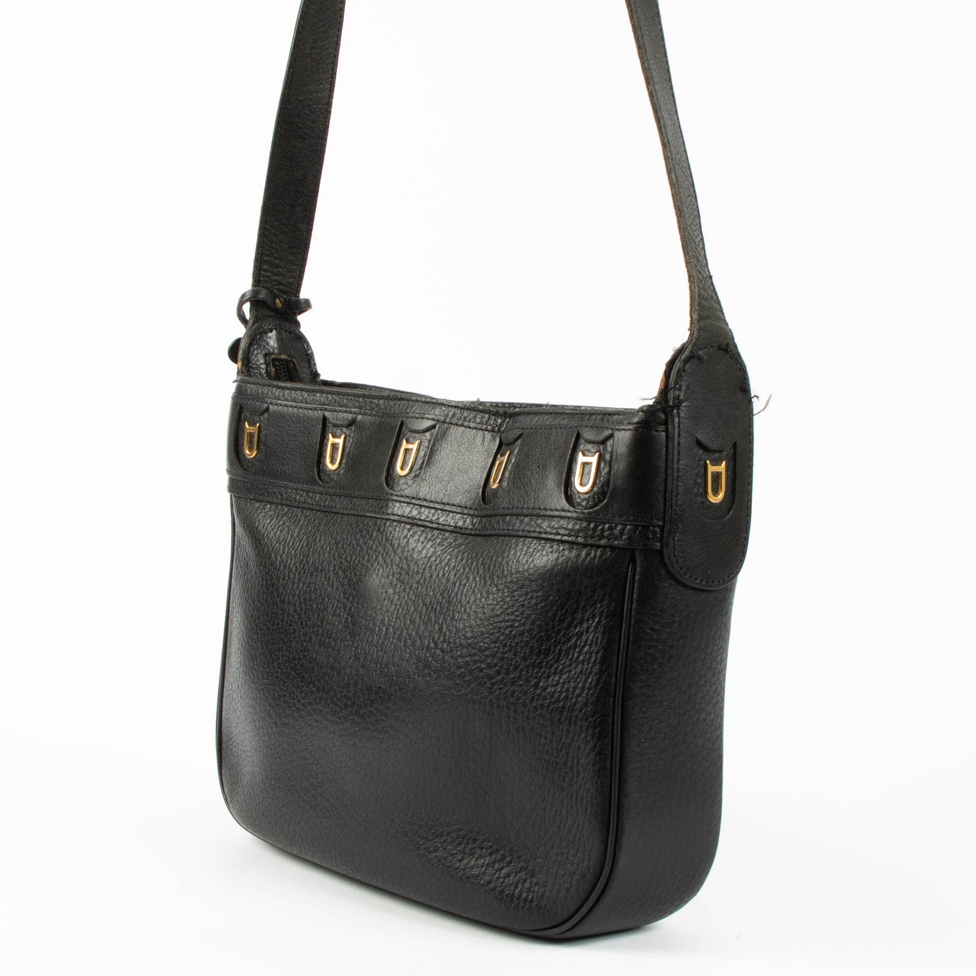 Delvaux Black Vintage Crossbody