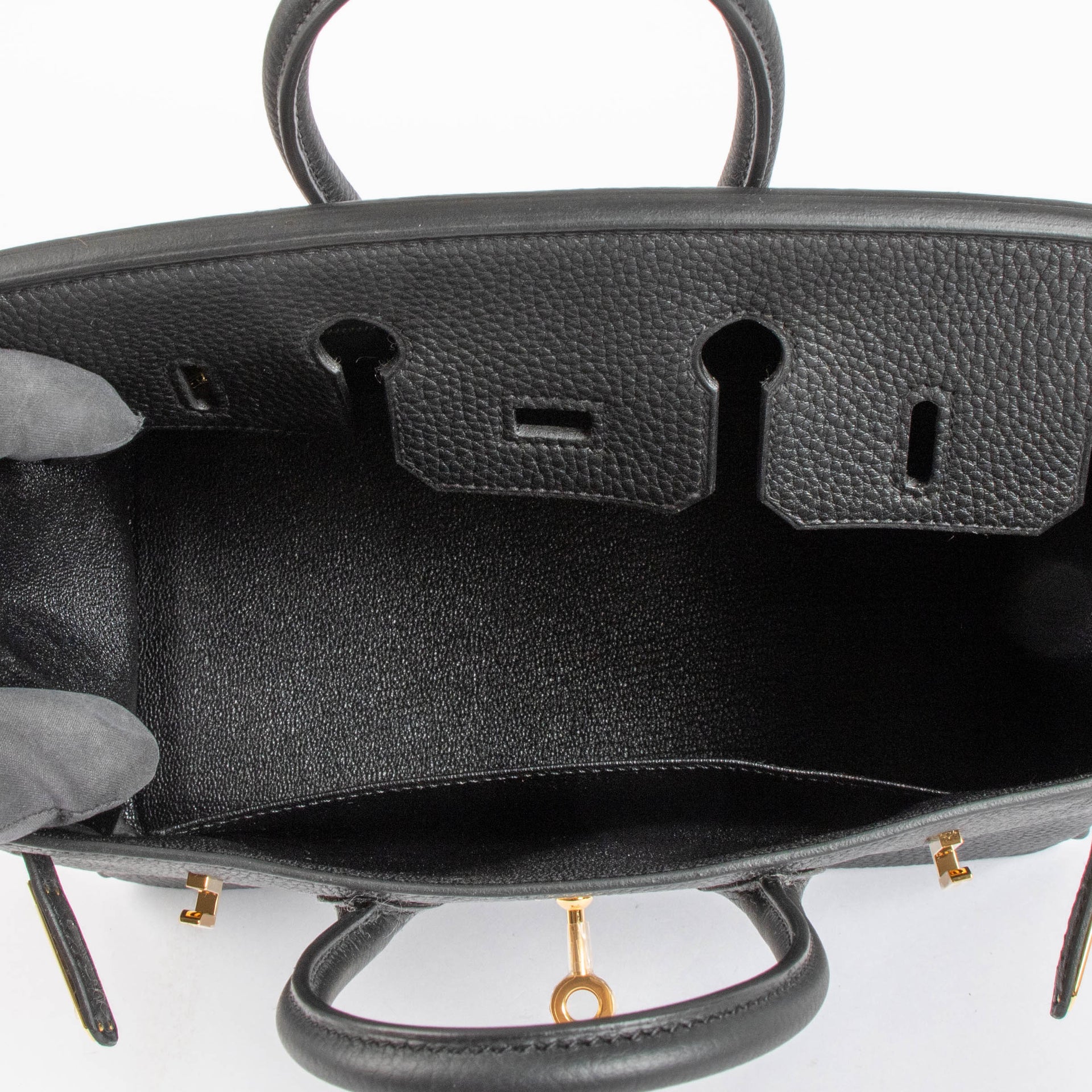 Hermès Birkin 25 Black Togo GHW