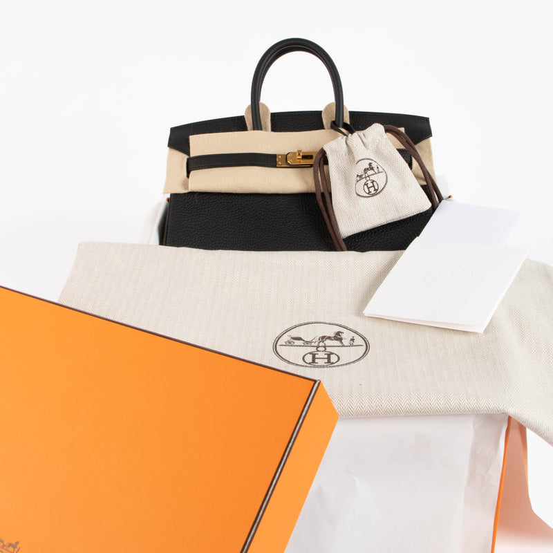 Hermès Birkin 25 Black Togo GHW