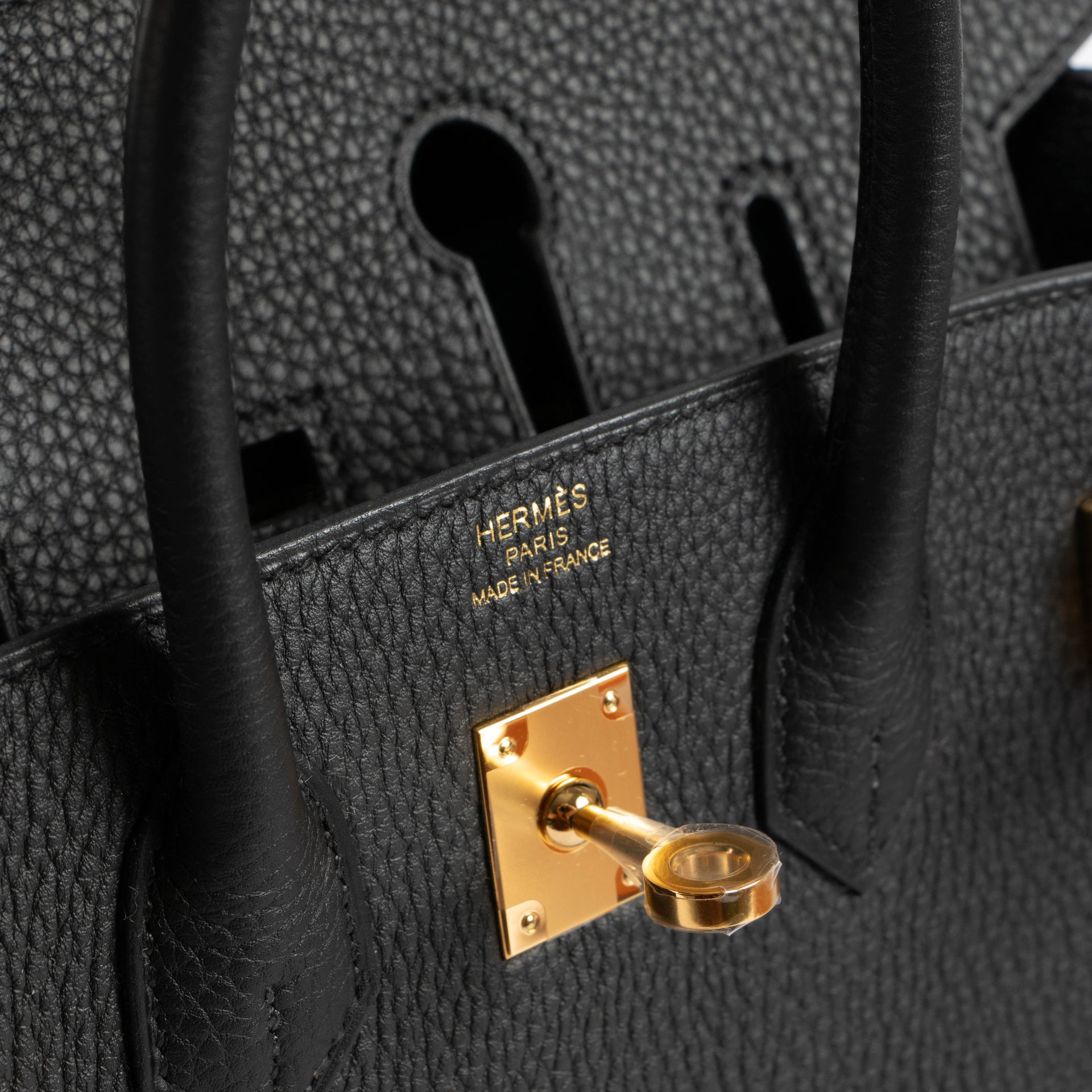 Hermès Birkin 25 Black Togo GHW