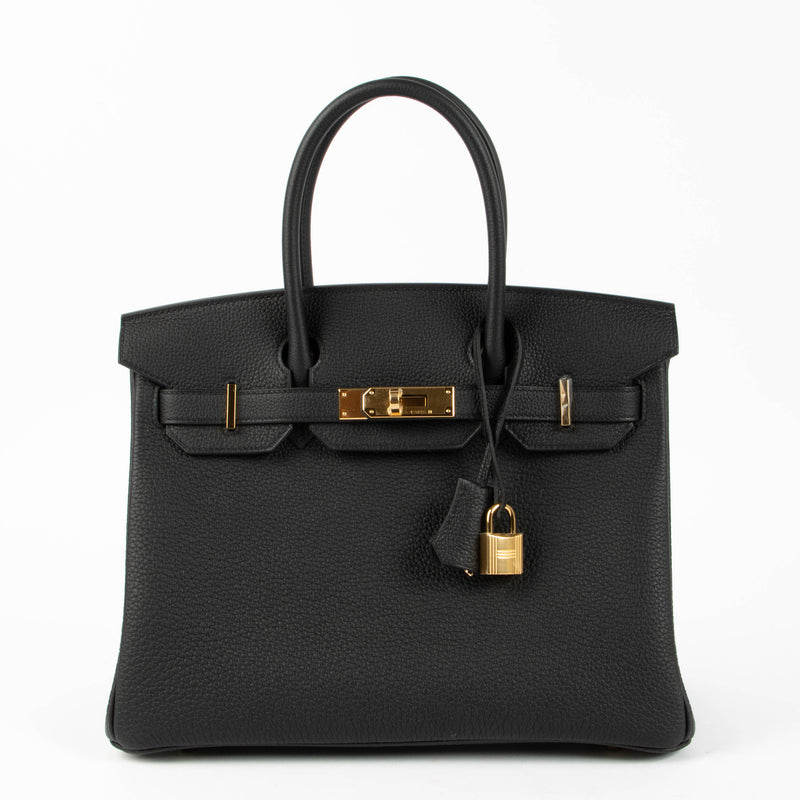 Hermès Birkin 30 Black Togo GHW