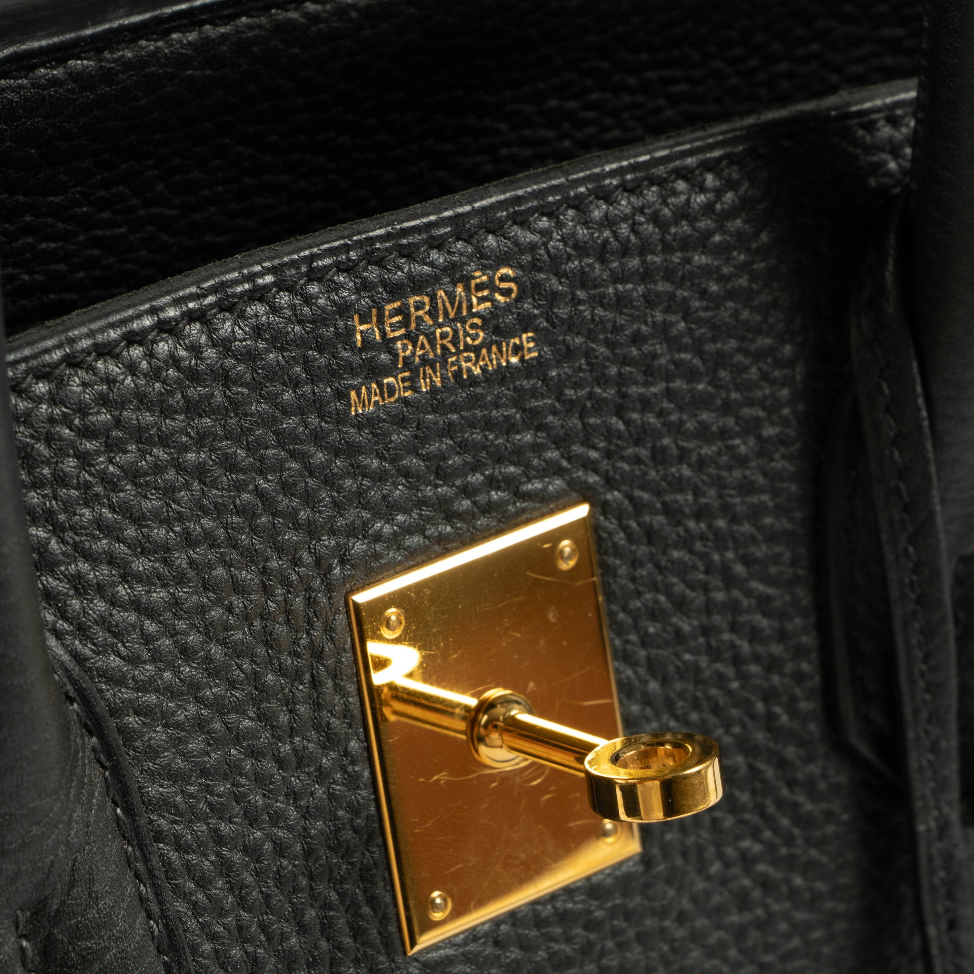 Hermès Birkin 35 Black Togo GHW