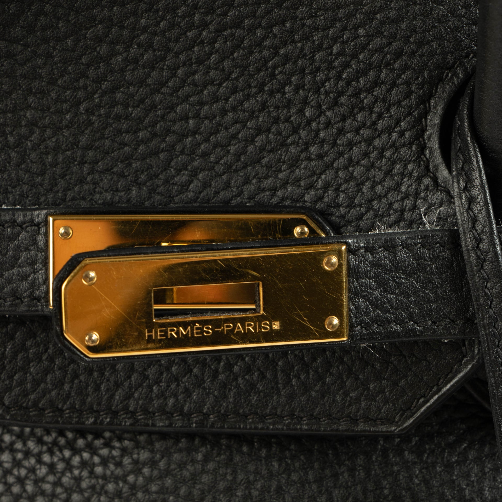 Hermès Birkin 35 Black Togo GHW