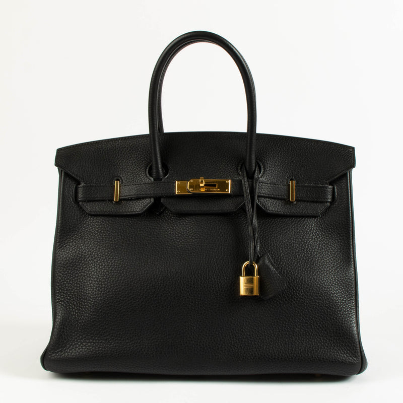 Hermès Birkin 35 Black Togo GHW