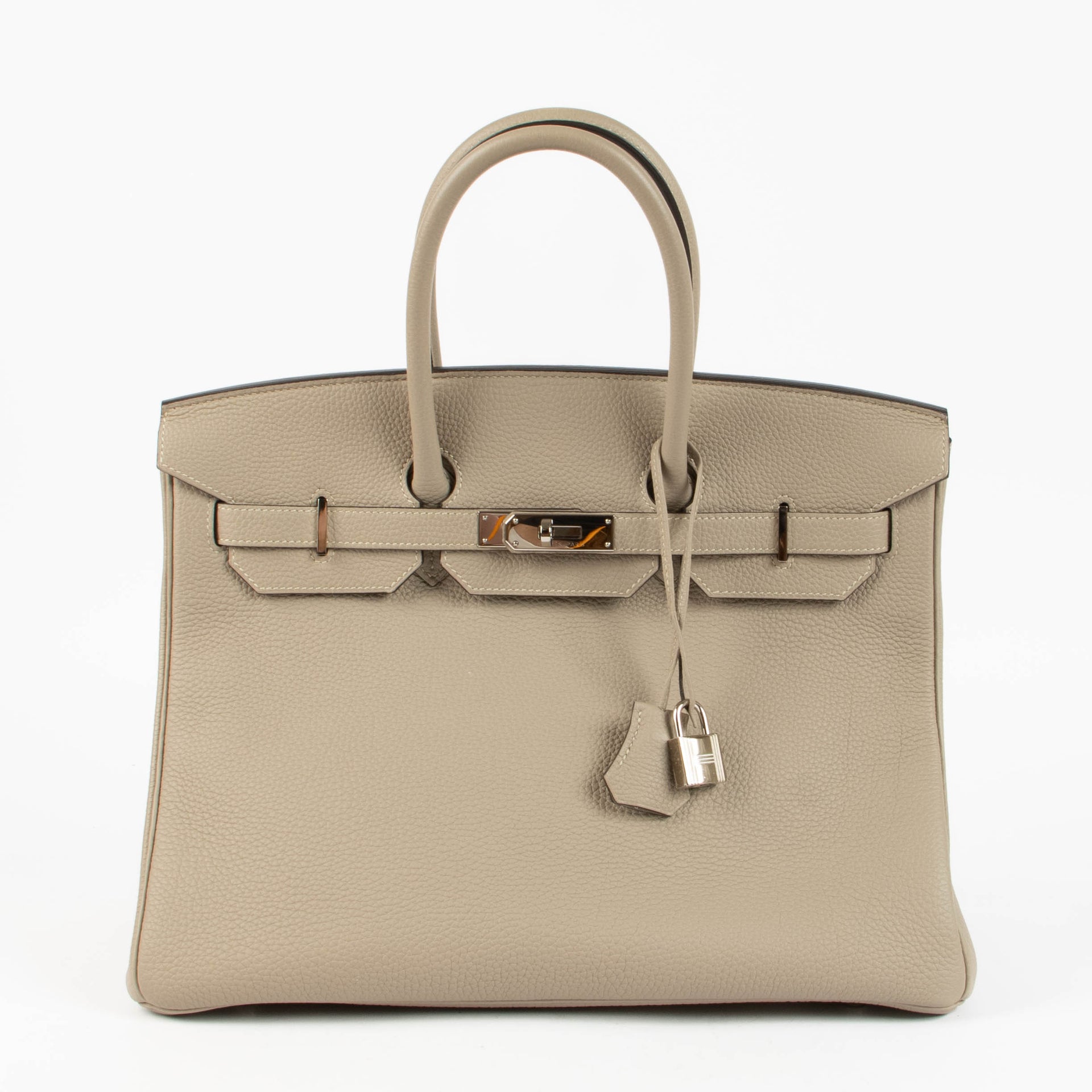 Hermes Birkin 35 Gris Tourterelle Togo PHW