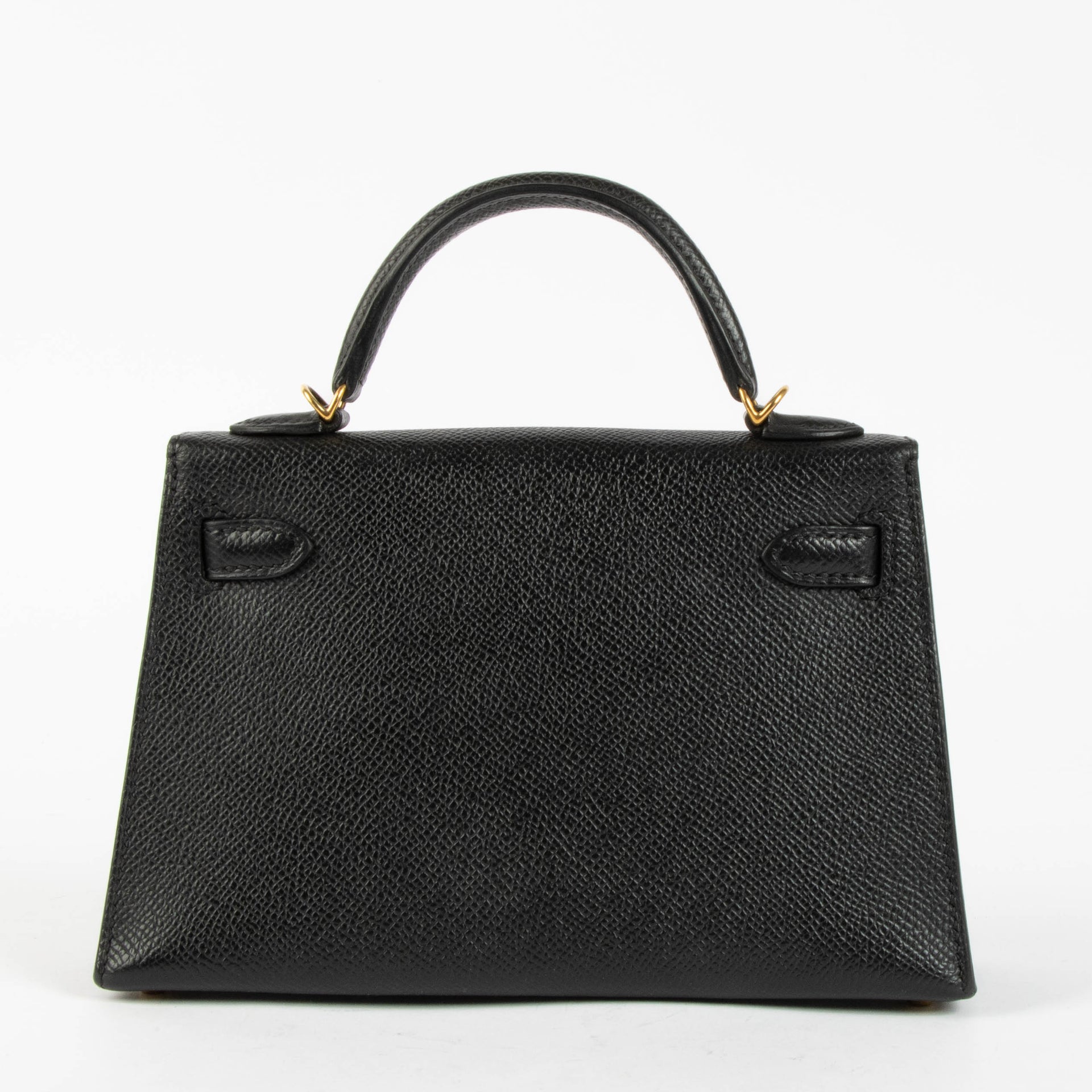Hermès Kelly Mini II Black Epsom GHW
