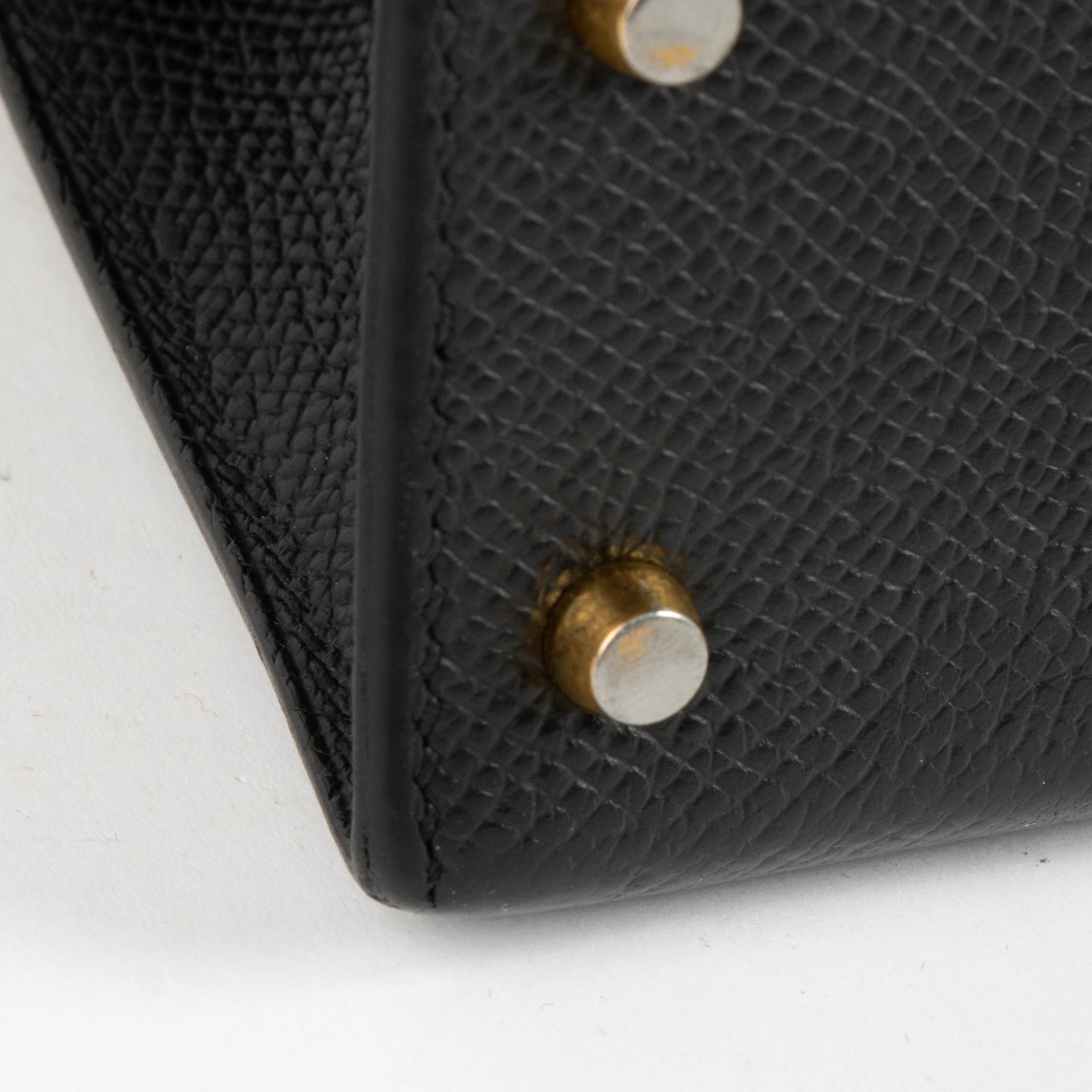 Hermès Kelly Mini II Black Epsom GHW