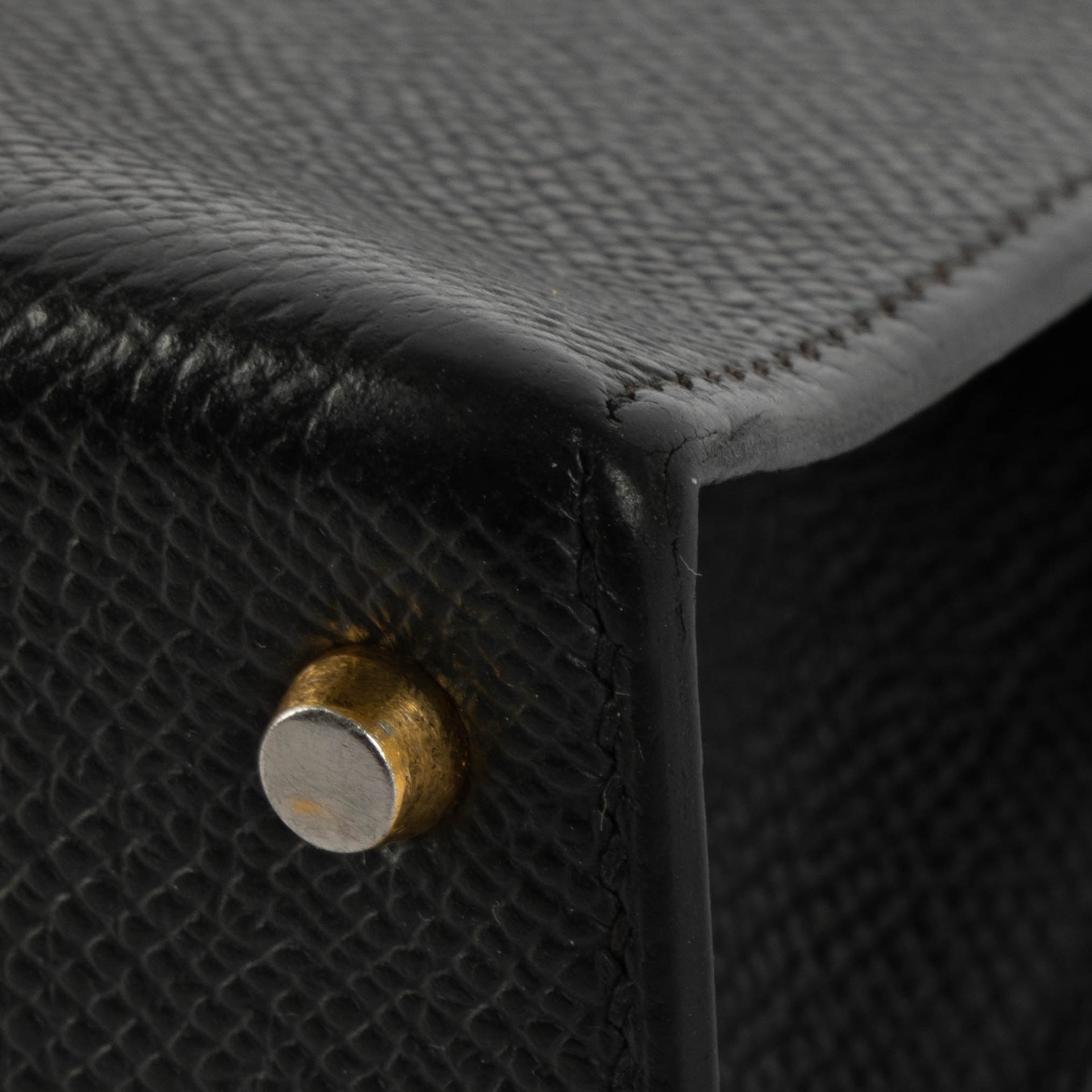 Hermès Kelly Mini II Black Epsom GHW