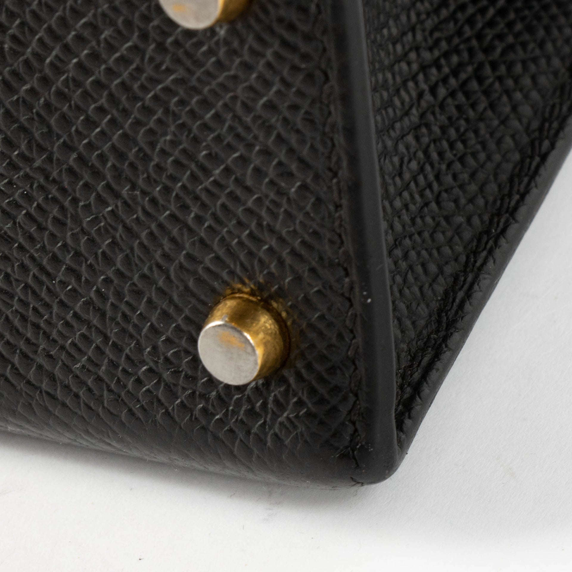 Hermès Kelly Mini II Black Epsom GHW