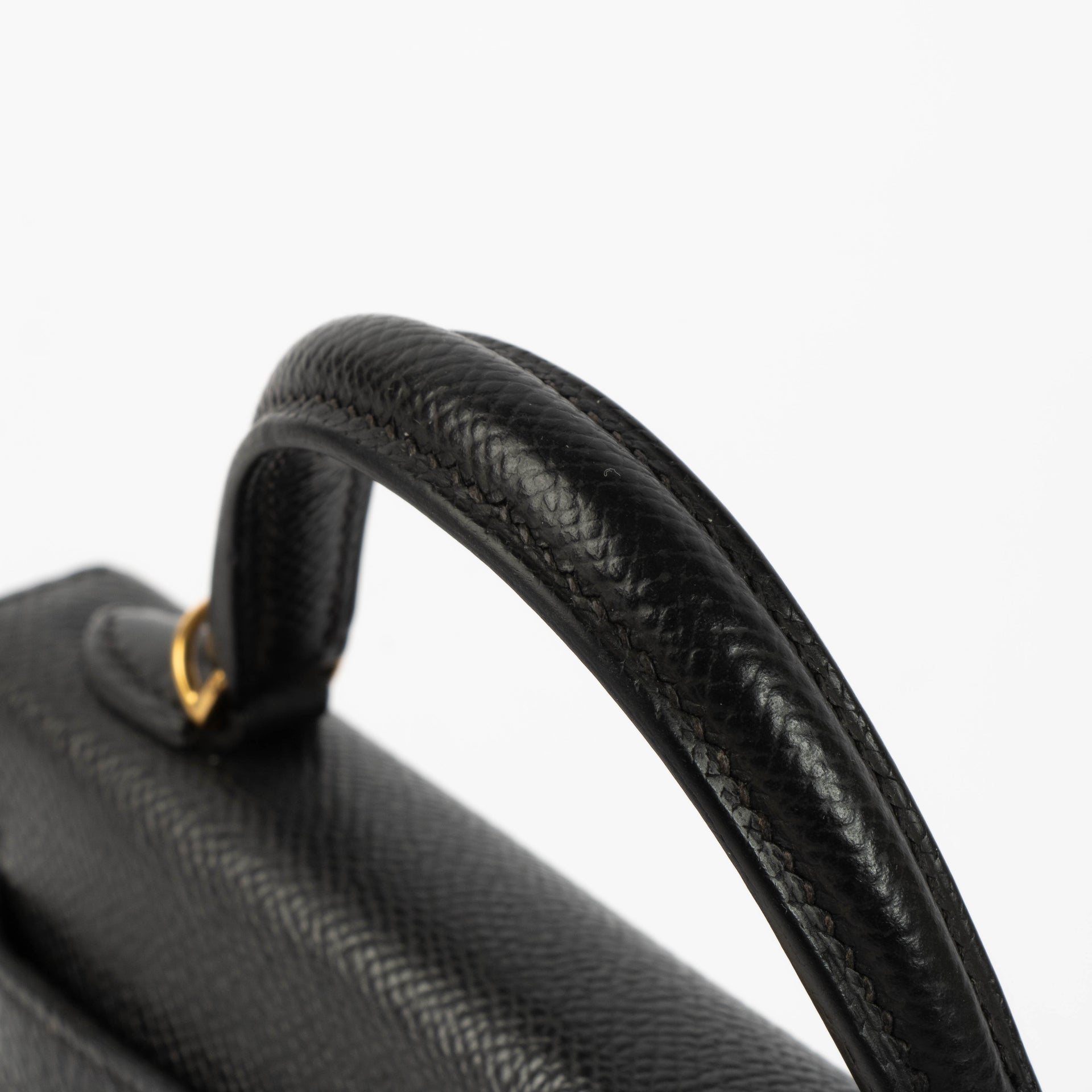 Hermès Kelly Mini II Black Epsom GHW